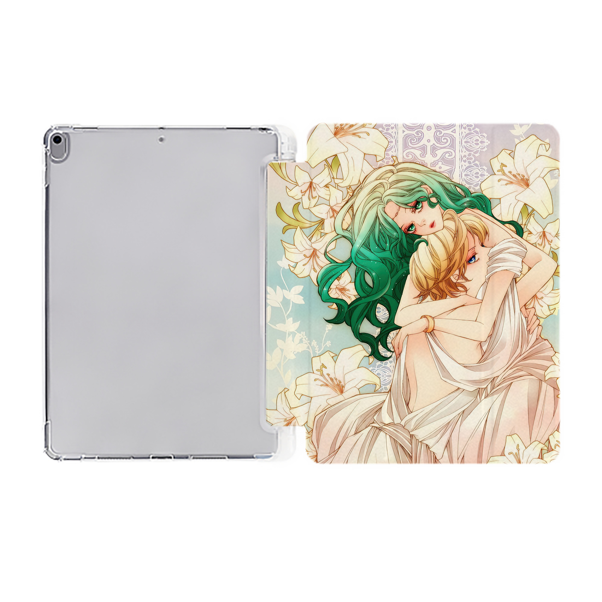（画像用） 美少女戦士セーラームーン Sailor Moon IPad ケース ペン収納付き 三つ折りスタンド PUレザー×シリコン 対応機種9.5/10.5/10.9インチ